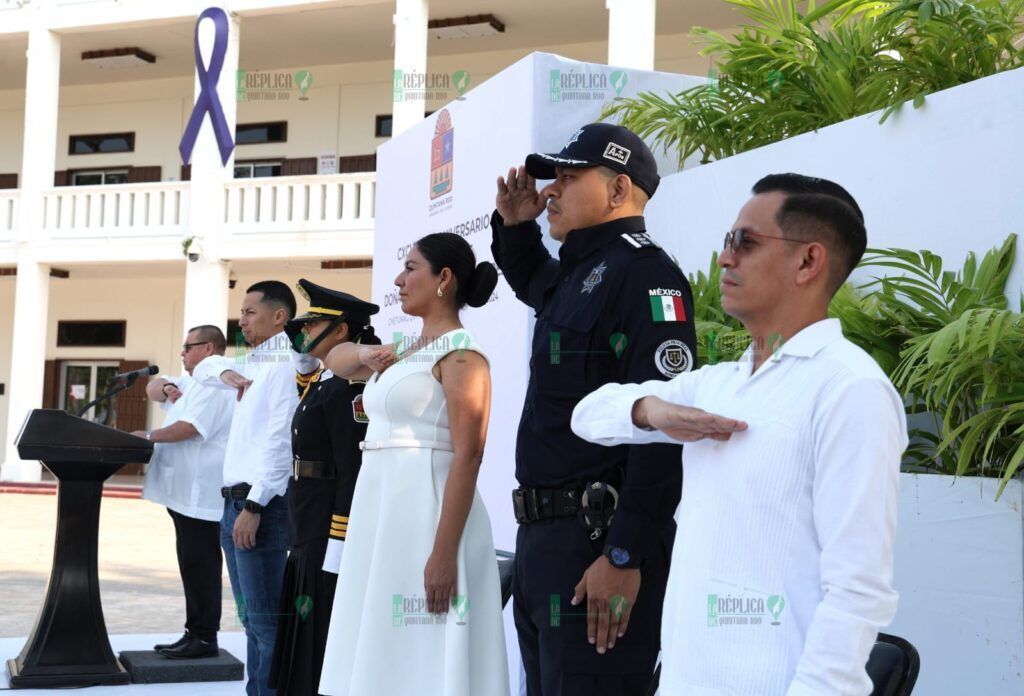 Se conmemoró en Chetumal el 198 aniversario de doña Margarita Maza de Juárez